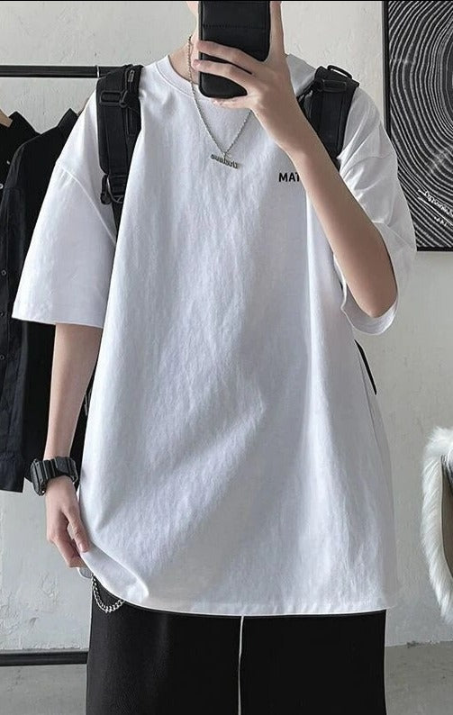 Emil | Zomerse casual T-shirt in de kleur Wit voor heren in stijl ideaal voor de lente.