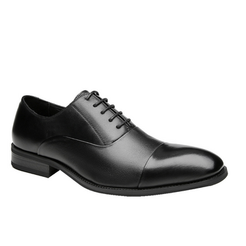 Erik | Klassieke leren schoenen in de kleur Zwart voor heren in Heritage stijl geschikt voor alle seizoenen.