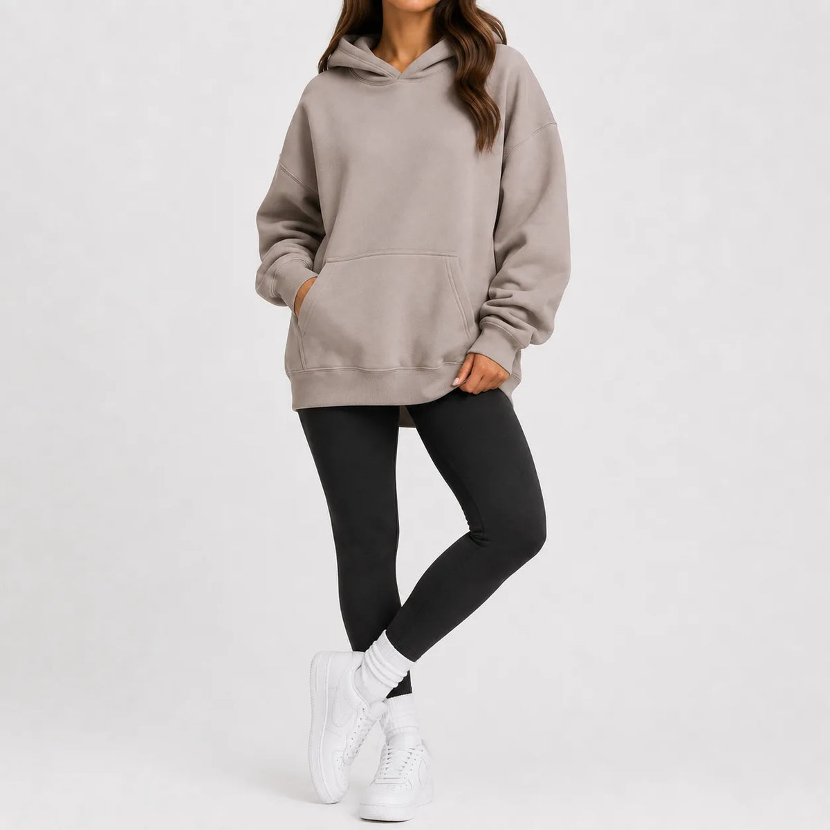 Oversized hoodie met capuchon