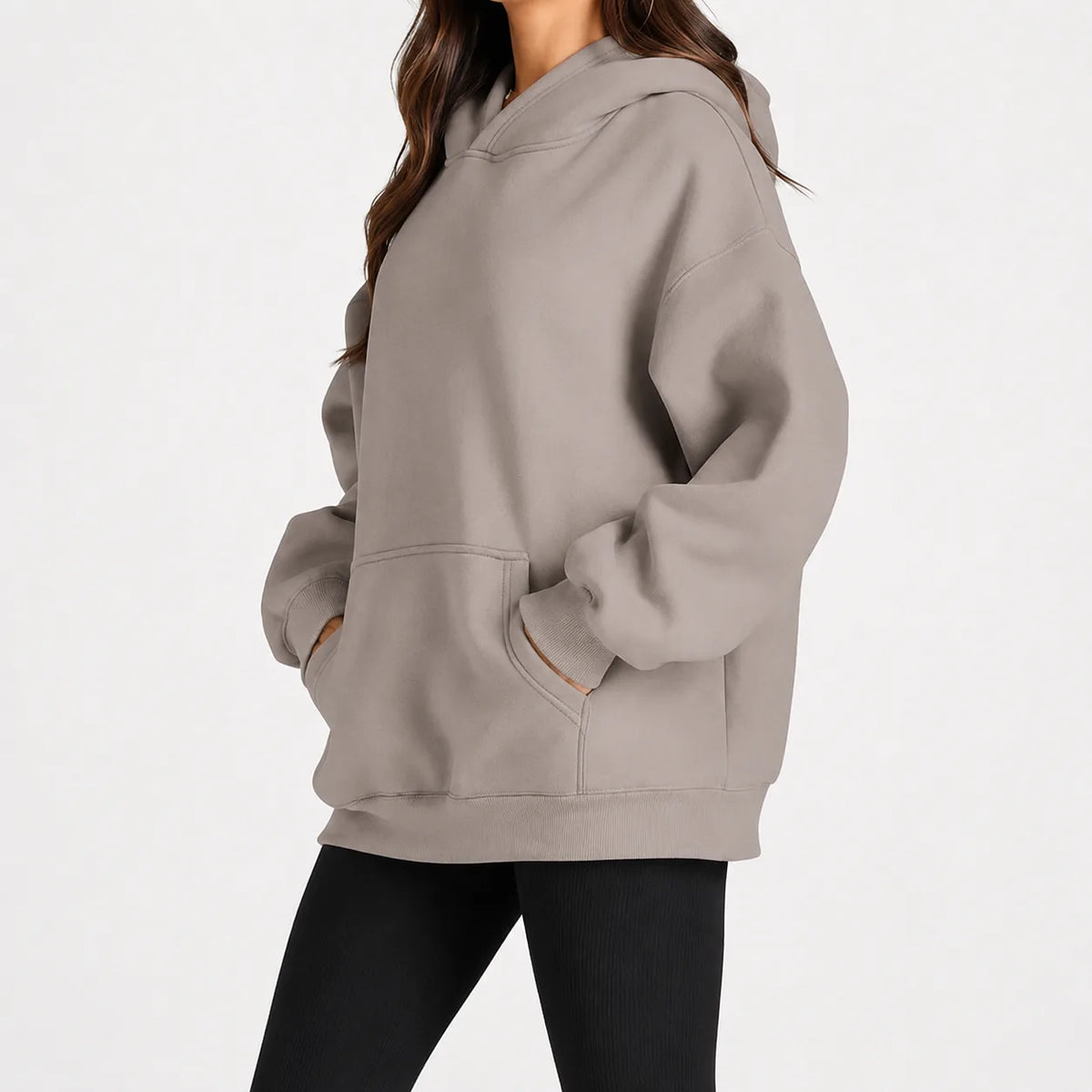 Oversized hoodie met capuchon