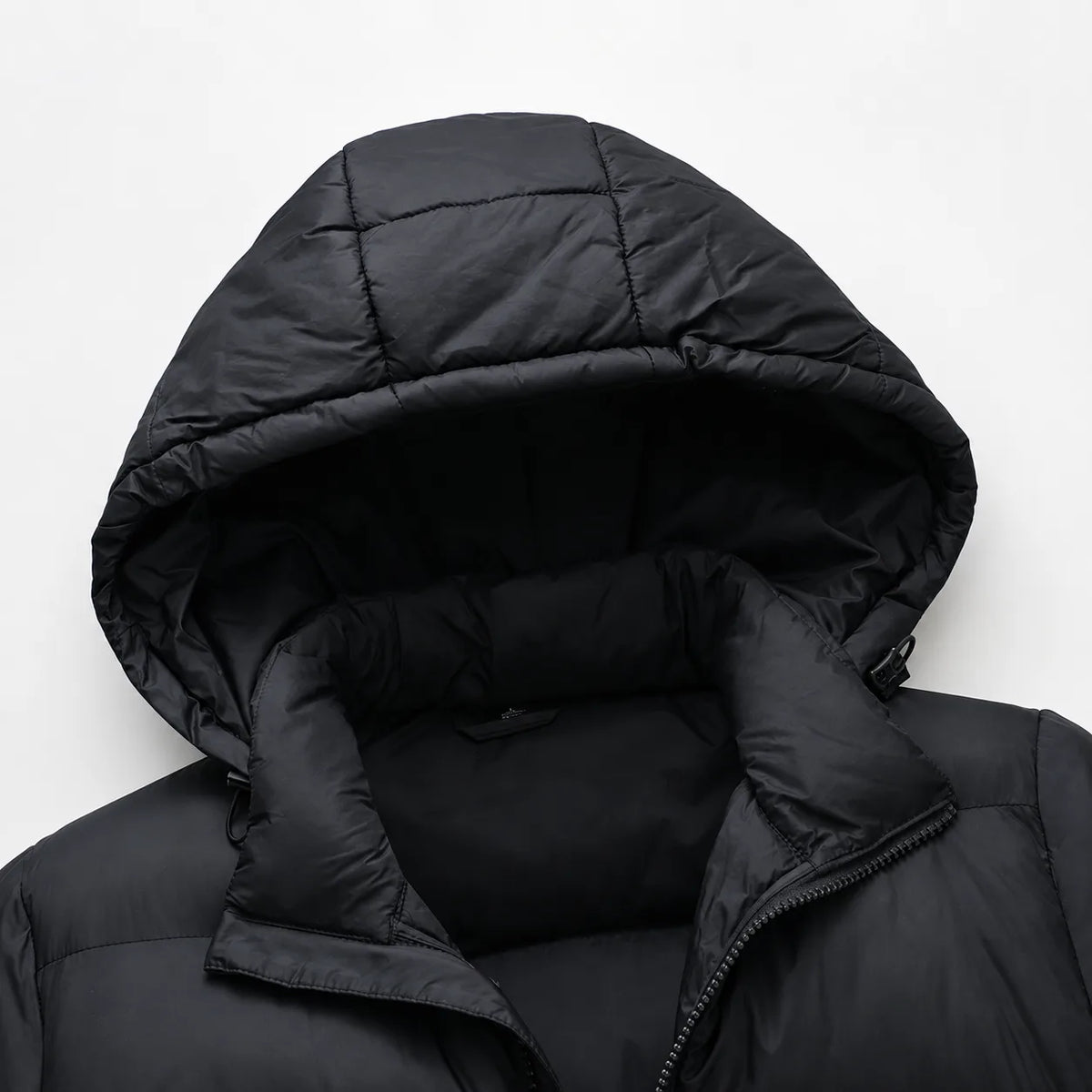 Puffer jacket met capuchon