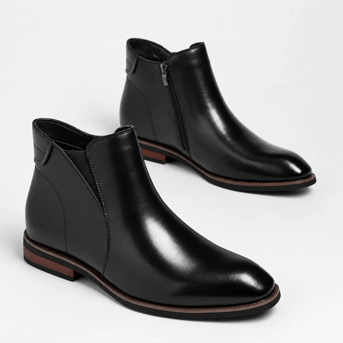 Chelsea boots met side zipper