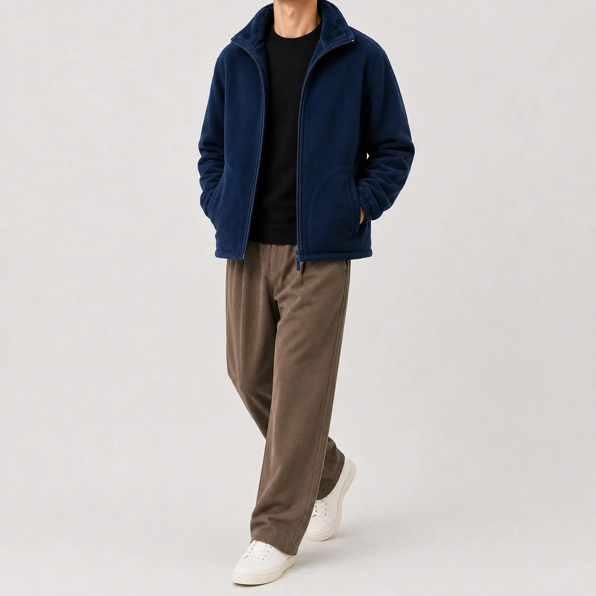 Reversible puffer jacket