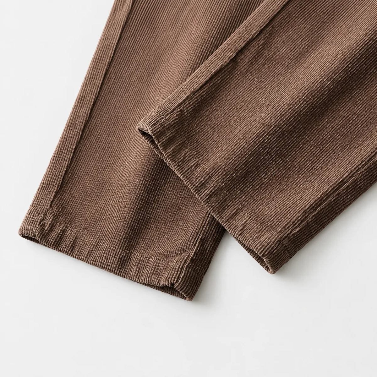 Pantalons straight leg corduroy