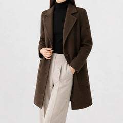 Trenchcoat met notched lapel