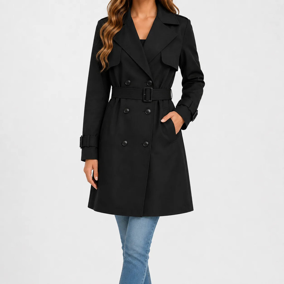 Trench Coat met ceintuur