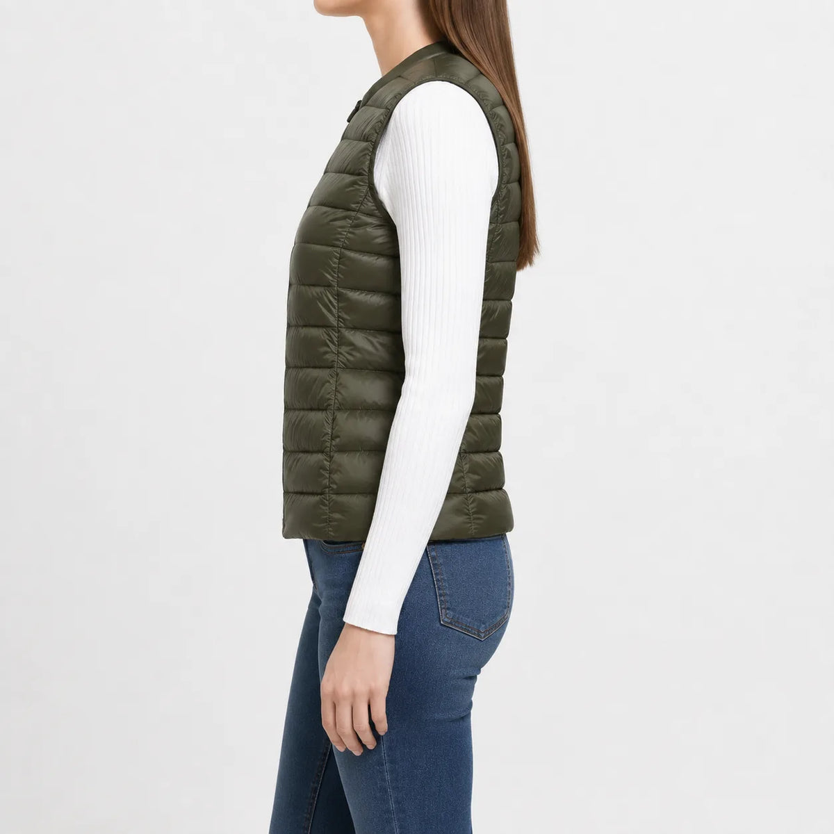 Lichtgewicht quilted gilet