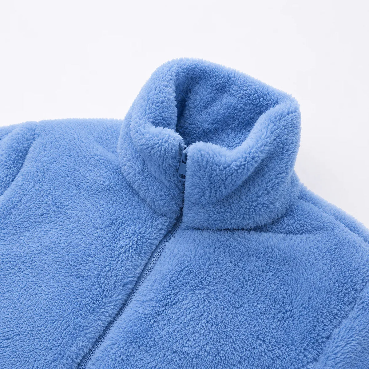Fleece jas met rits