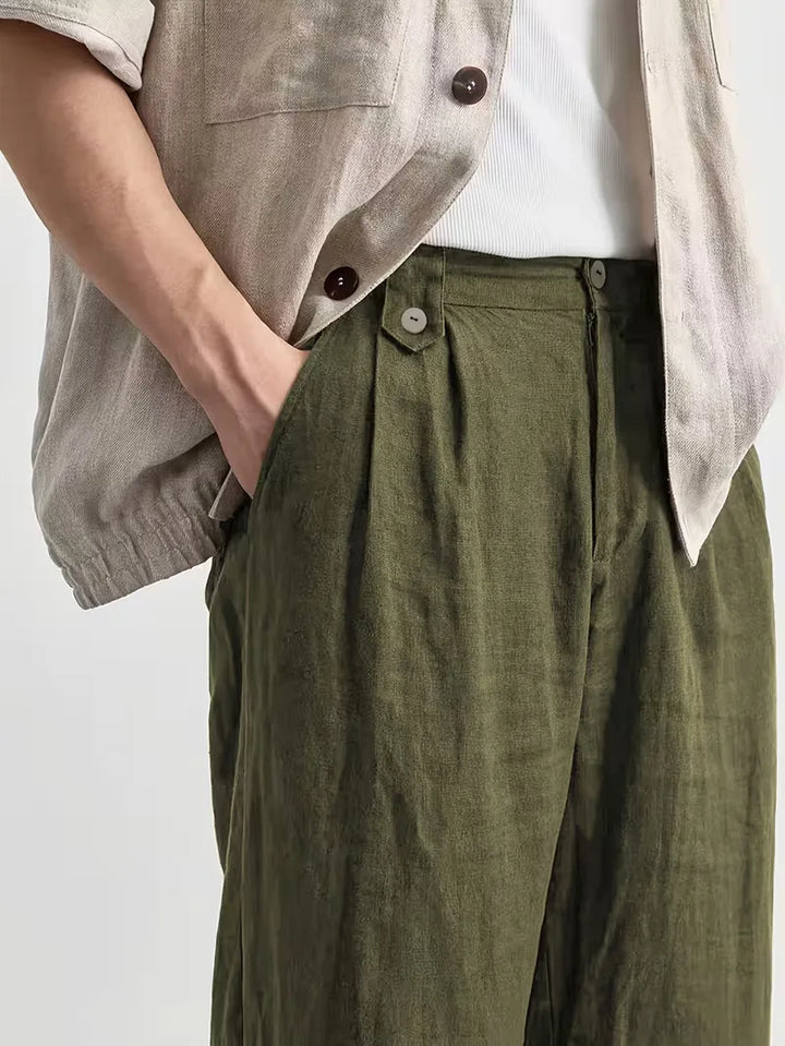 Pantalons met brede pijpen