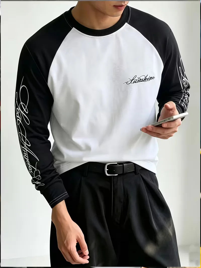 Longsleeve met kleurblok ontwerp
