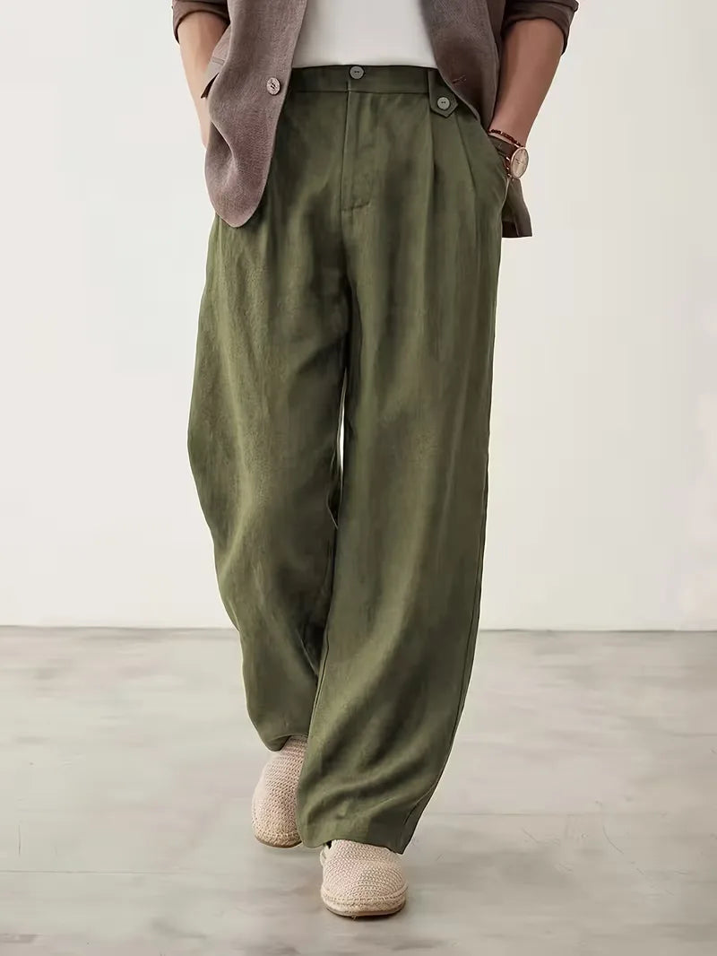 Pantalons met brede pijpen