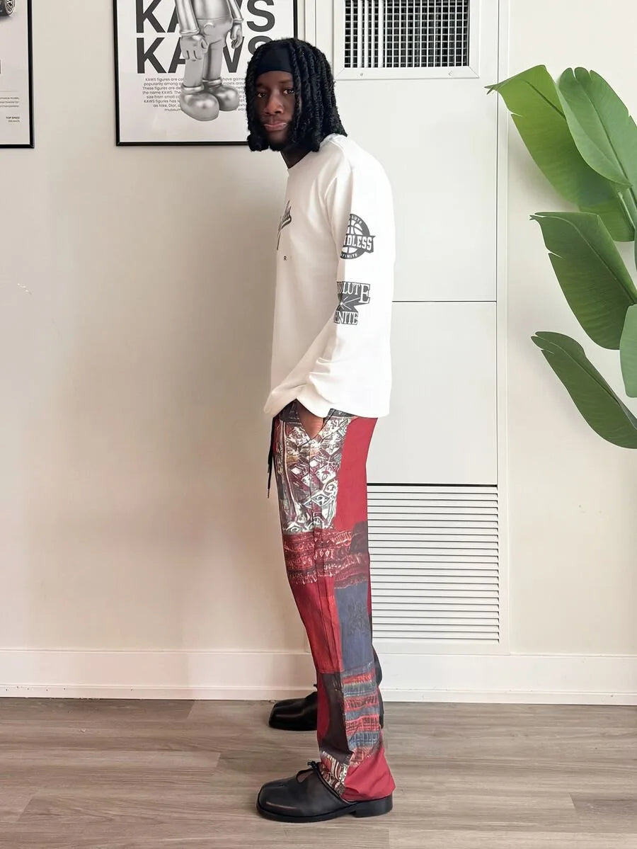 Longsleeve met graphic lettering