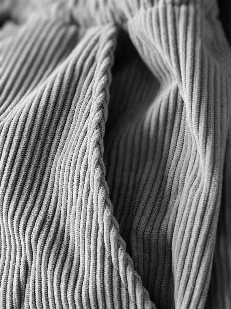 Lounge set met corduroy textuur