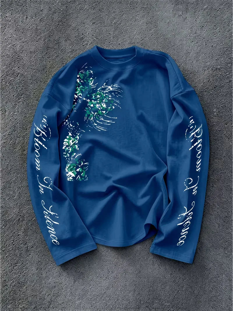 Longsleeve met floral pattern