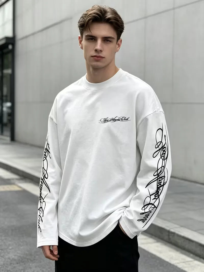 Longsleeve met crew neckline