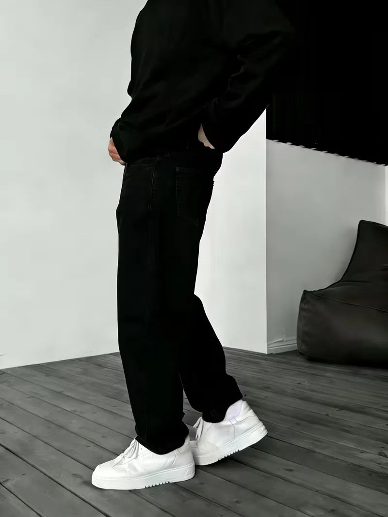 Loose fit jeans met vijf-pocket design