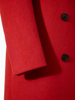 Trenchcoat met lapel collar