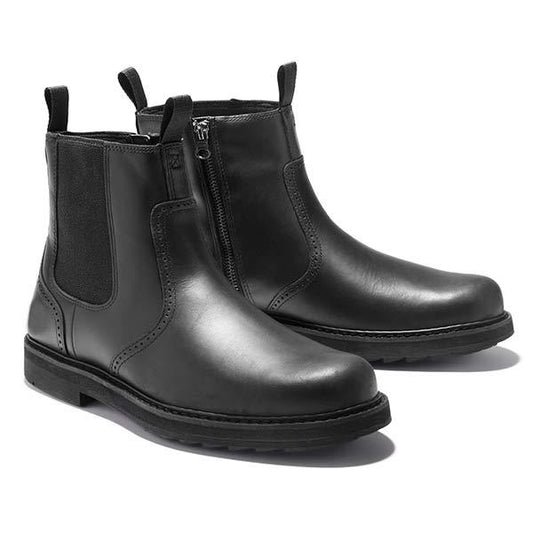 Fedde | Stijlvolle herenlaarzen in de kleur Zwart voor heren in Casual stijl geschikt voor alle seizoenen.