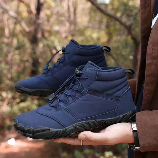 Felix | Comfortabele winterschoen met ondersteuning in de kleur Blauw voor heren in stijl ideaal voor de winter