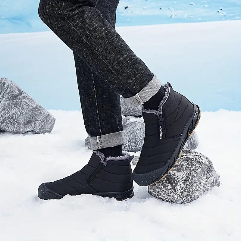 Finn | Comfortabele winterschoenen in de kleur Geel voor heren in stijl ideaal voor de winter