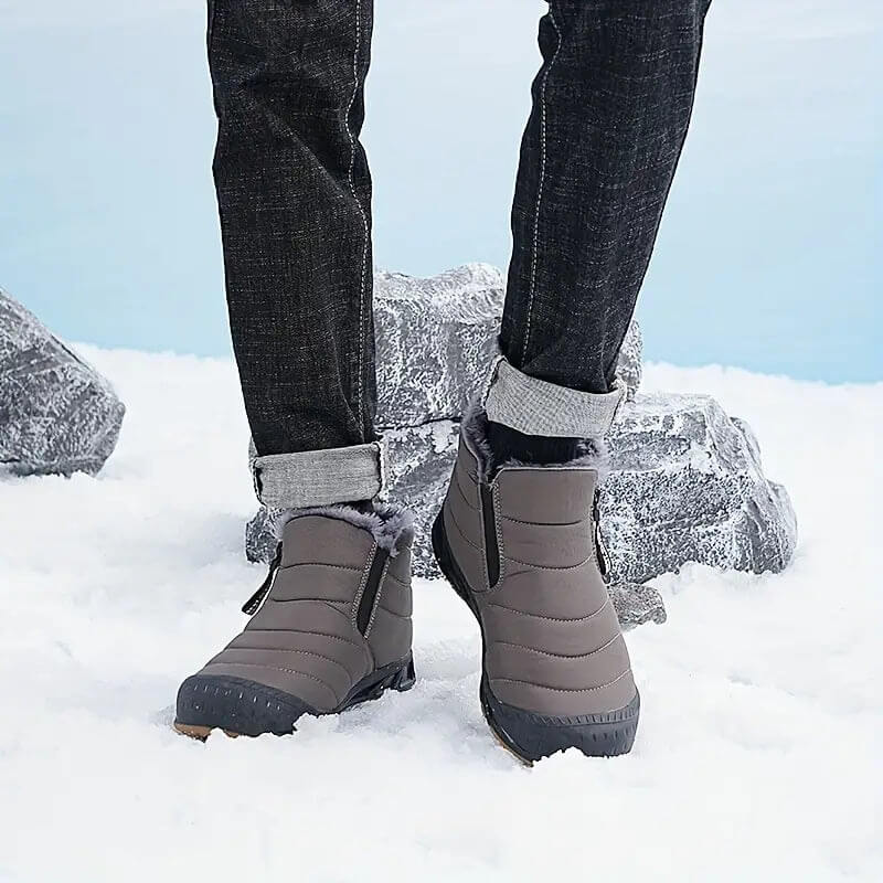 Finn | Comfortabele winterschoenen in de kleur Geel voor heren in stijl ideaal voor de winter