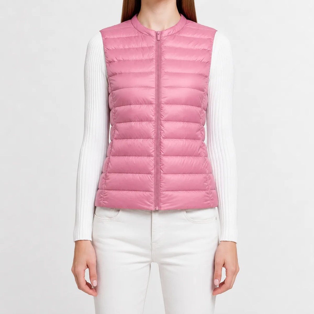Lichtgewicht quilted gilet
