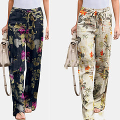 Floor | Stijlvolle casual broek in de kleur Oranje voor dames in stijl ideaal voor de winter
