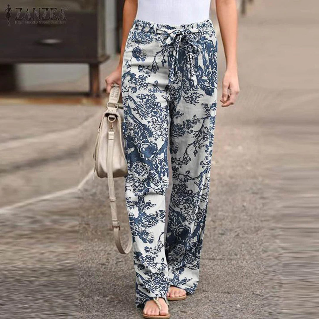 Floor | Stijlvolle casual broek in de kleur Wit voor dames in stijl ideaal voor de winter