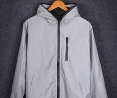 Gifford | Superheldere Reflecterende Jas in de kleur Grijs voor heren in stijl ideaal voor de herfst.