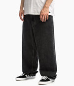 Glen | Big Boy Baggy Jeans in de kleur Zwart voor heren in Streetwear stijl ideaal voor de herfst.