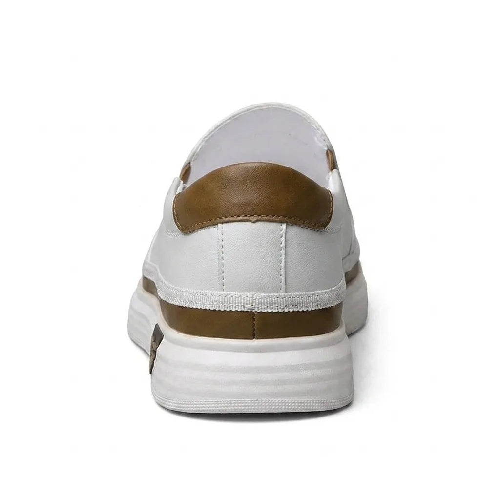 Slip-on loafers met chunky sole