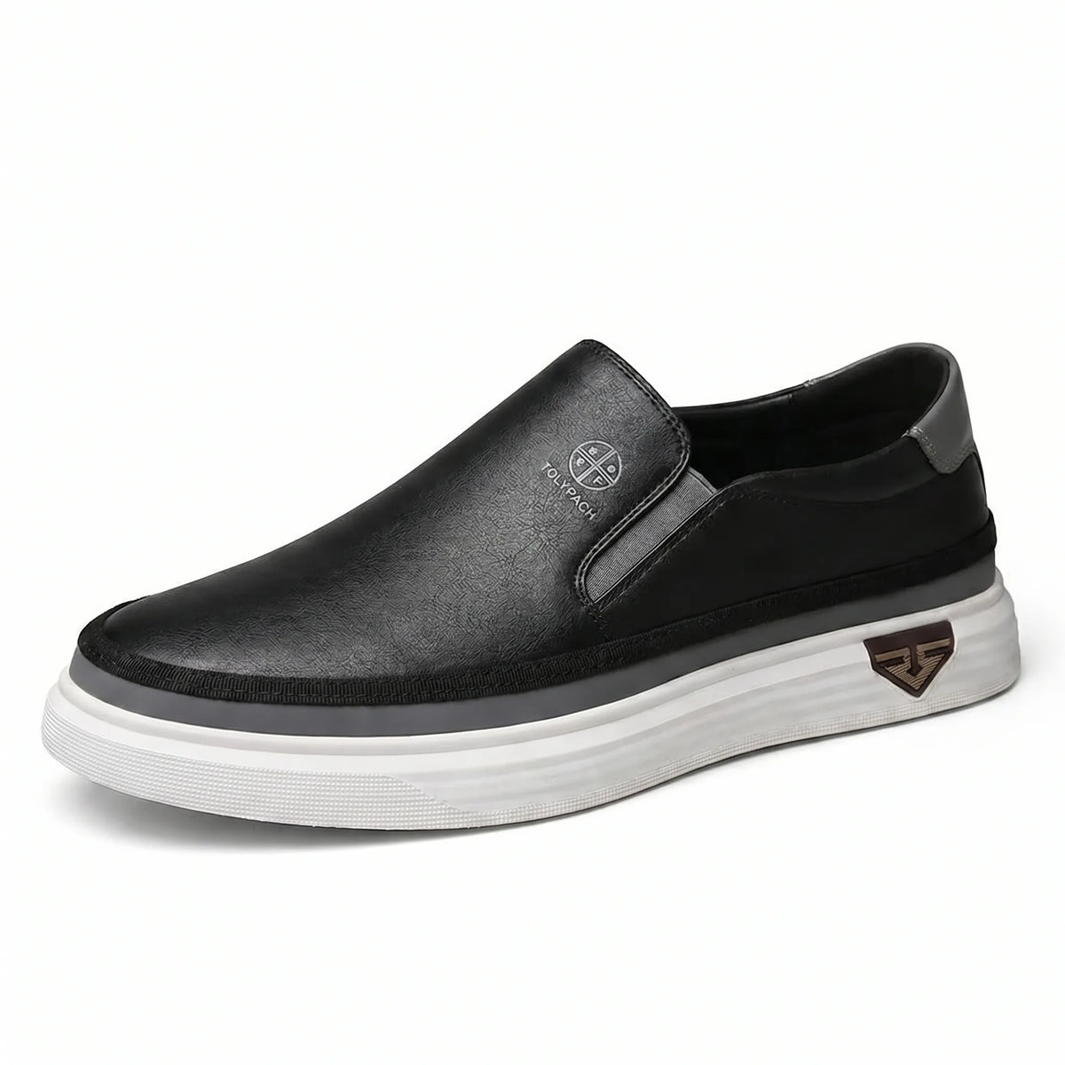 Slip-on loafers met chunky sole
