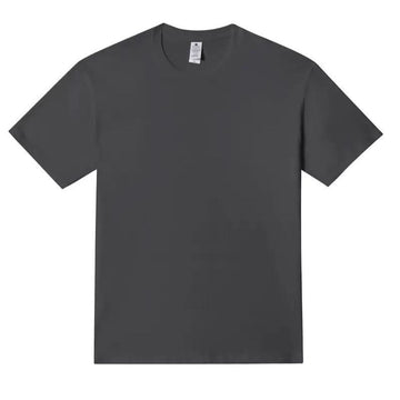 Hoge Hals T-Shirt in de kleur Grijs voor heren in stijl ideaal voor de lente.