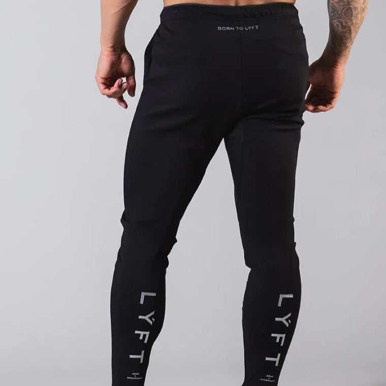 Hugo | Stijlvolle & Flexibele Joggers in de kleur Zwart voor heren in Lounge stijl ideaal voor de herfst.
