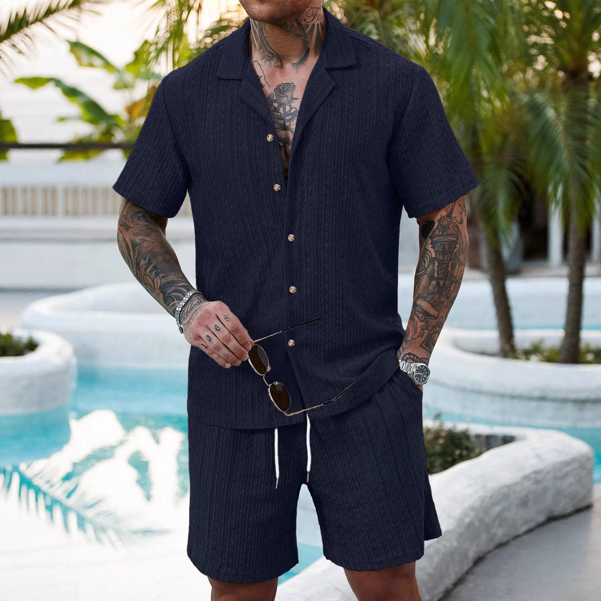 Shorts and shirt set