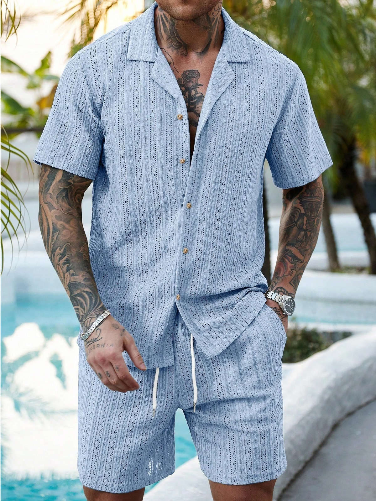 Shorts and shirt set