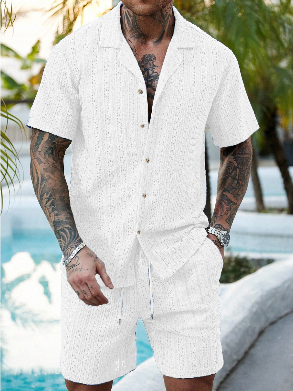 Shorts and shirt set