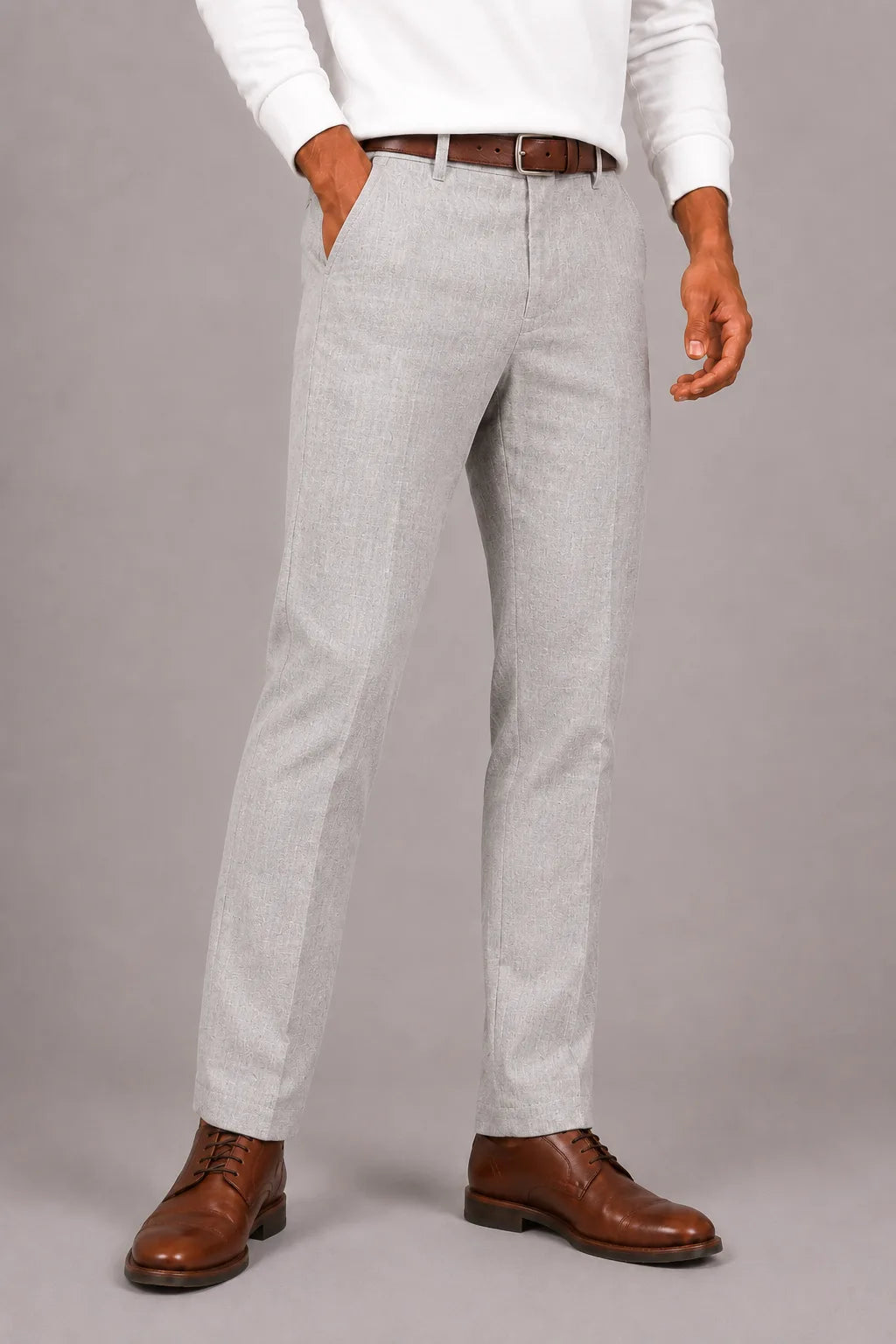 Pantalons met elastische tailleband