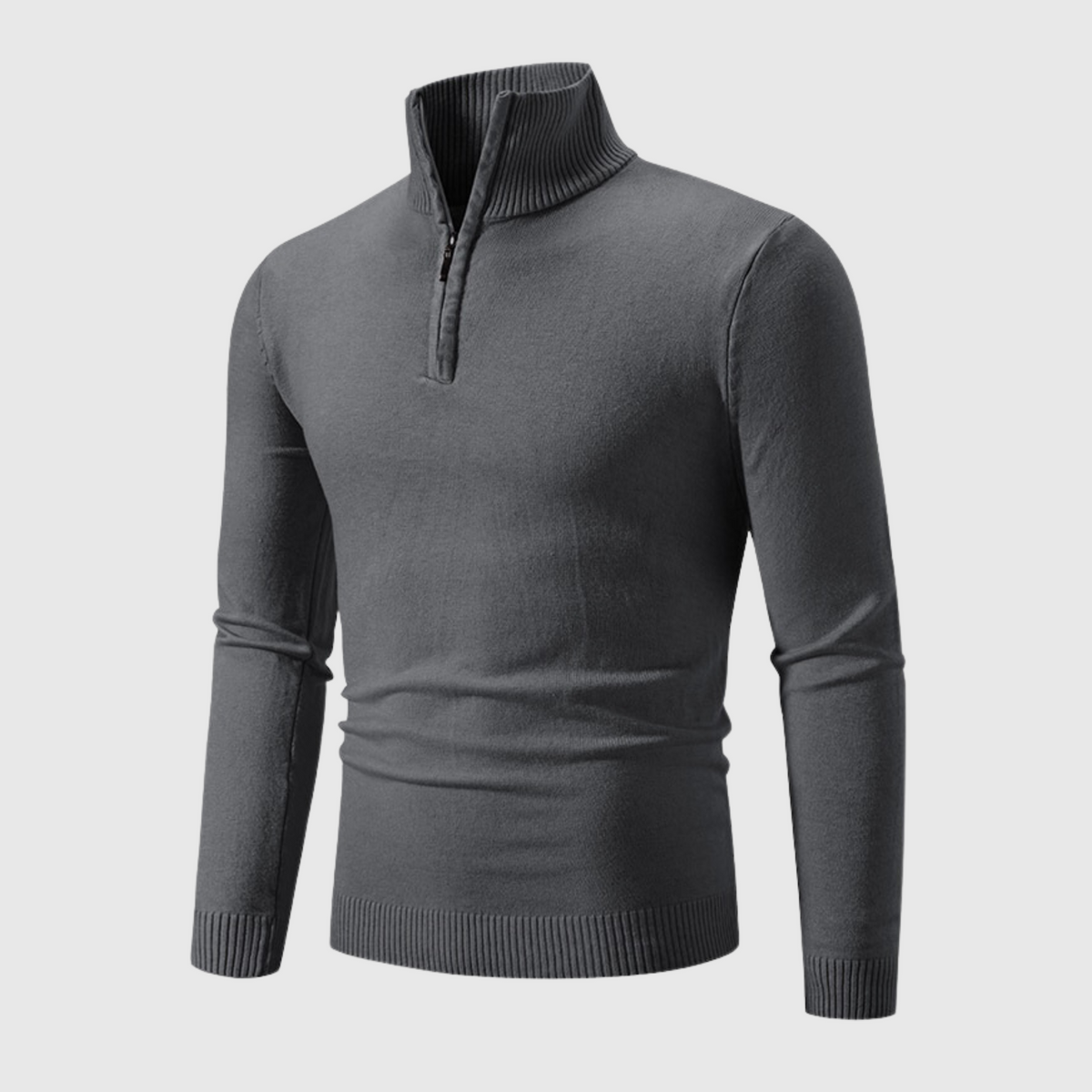 Jace | Stijlvolle en warme herentrui in de kleur Grijs voor heren in stijl ideaal voor de herfst.