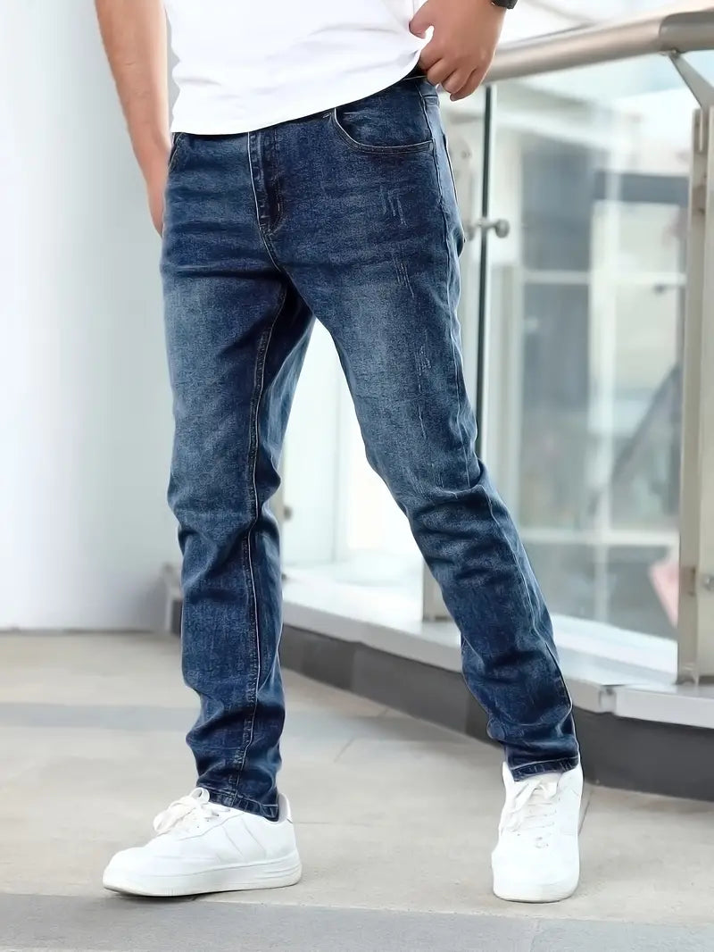 Stijlvolle Heren Jeans met Zakken - Jasper