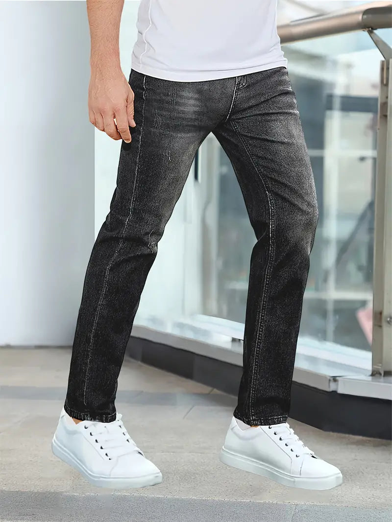 Stijlvolle Heren Jeans met Zakken - Jasper