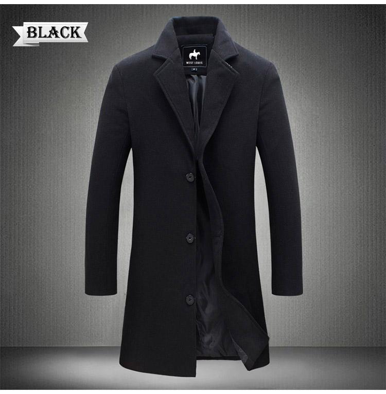 Liam | Windproof long coat afbeelding 2