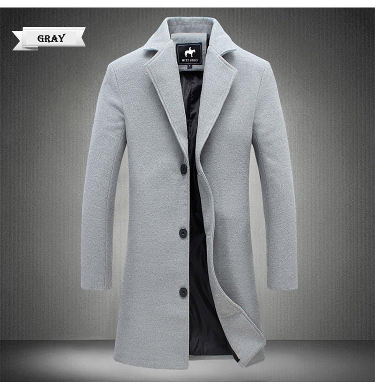 Liam | Windproof long coat afbeelding 4