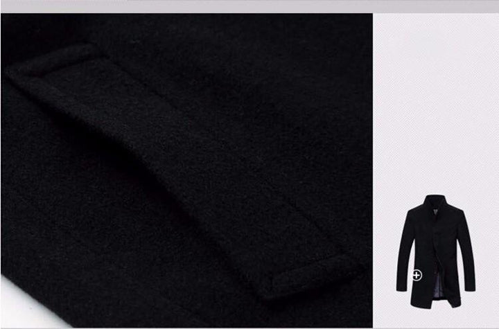 Ralph | Winter woolen long peacoat afbeelding 10