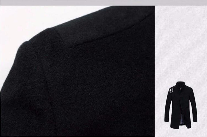 Ralph | Winter woolen long peacoat afbeelding 9