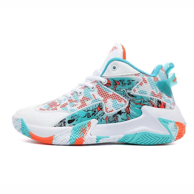 Jordan | Heren basketbalschoenen in de kleur Oranje voor heren in stijl geschikt voor alle seizoenen.