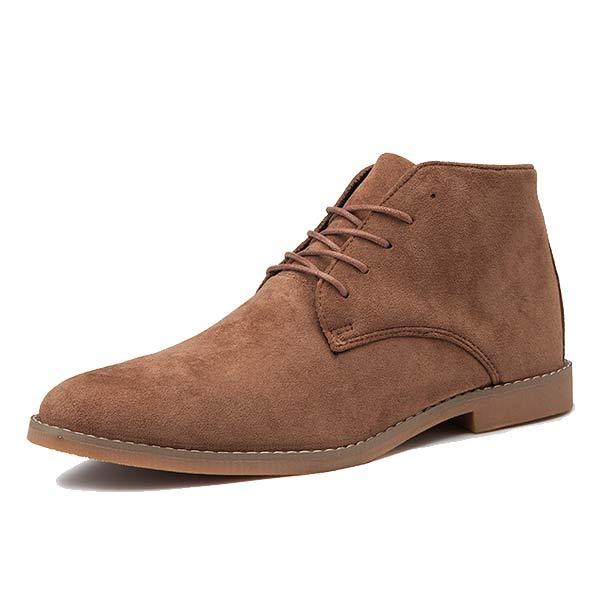 Jurre | Heren veter enkelboots in de kleur Bruin voor heren in stijl ideaal voor de herfst.