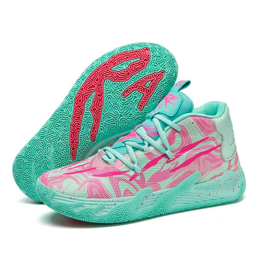 Kobe | Basketbalschoenen voor Heren in de kleur Groen voor heren in stijl ideaal voor de herfst.