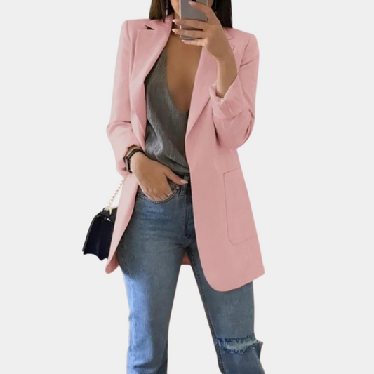 Lange blazer voor dames afbeelding 5