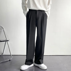 Lars | Stijlvolle Paris pantalon in de kleur Zwart voor heren in Formal stijl geschikt voor alle seizoenen.
